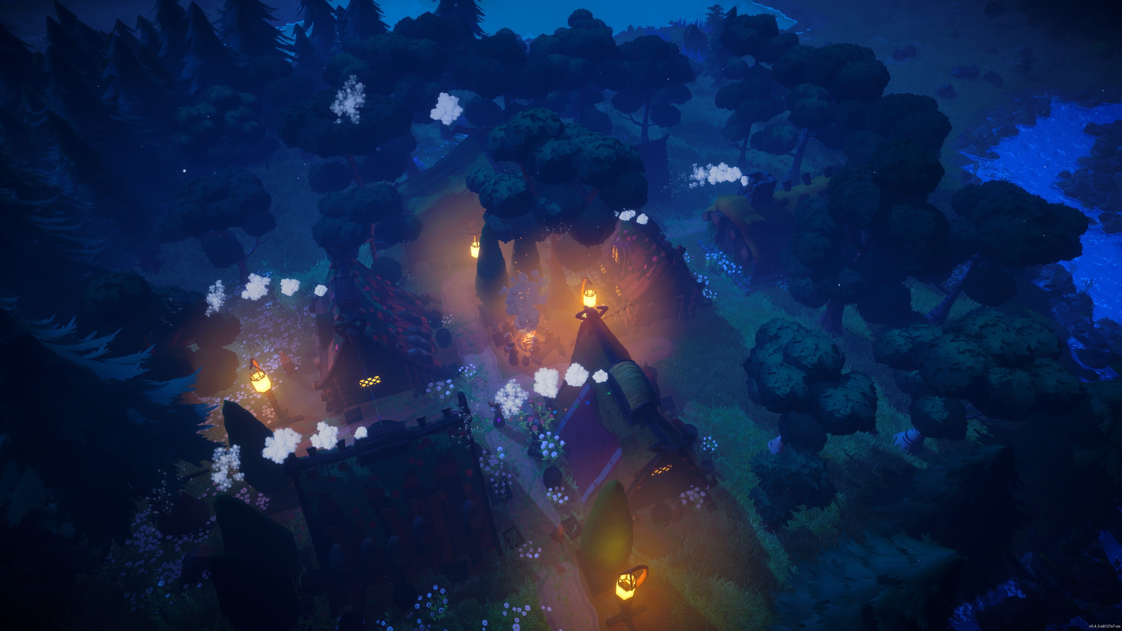Stylized, storybook-inspired environment art from Thveit