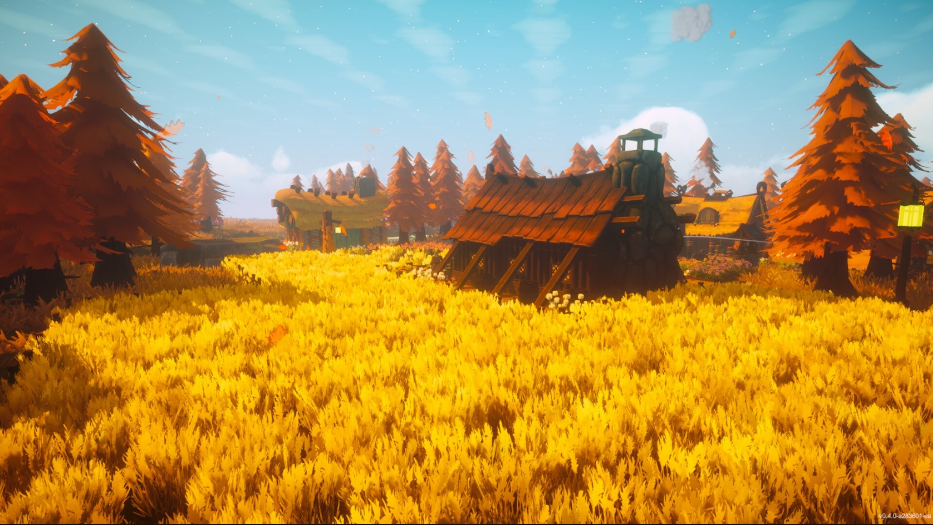 Thveit - a settlement's fields laid out across the countryside
